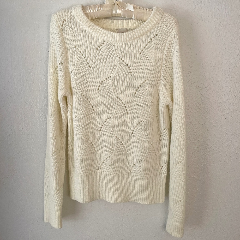 A New Day Crew Neck Sweater Soft Ivory XS